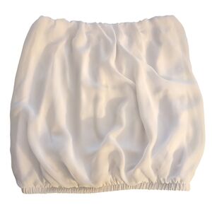 Cheril strapless small color white